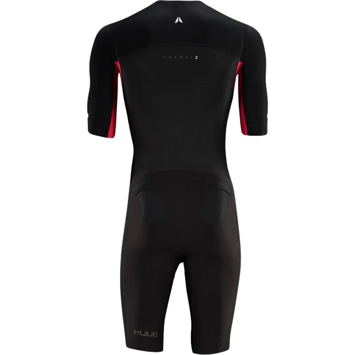 2024 Huub Mens Anemoi 2 SUB22 Bonded Tri Suit ANESUB22BG - Black / Graphite